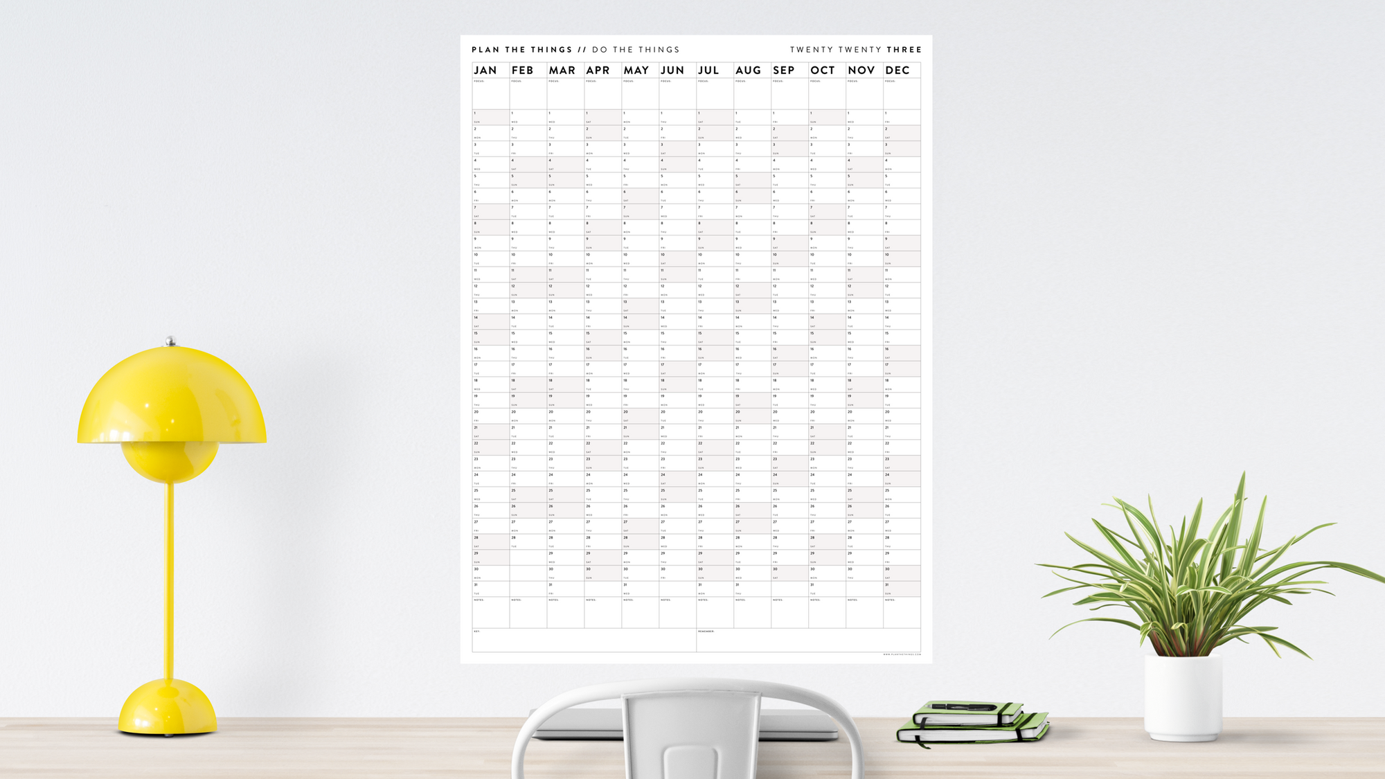 2023 GIANT WALL CALENDARS // VERTICAL