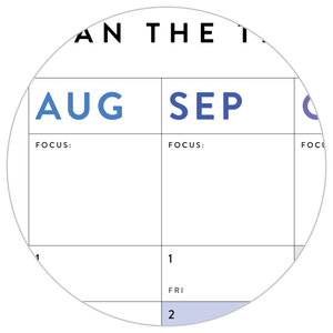 2024 - 2025 ACADEMIC WALL CALENDAR (AUGUST START) | SCHOOL CALENDAR | VERTICAL WITH RAINBOW WEEKENDS